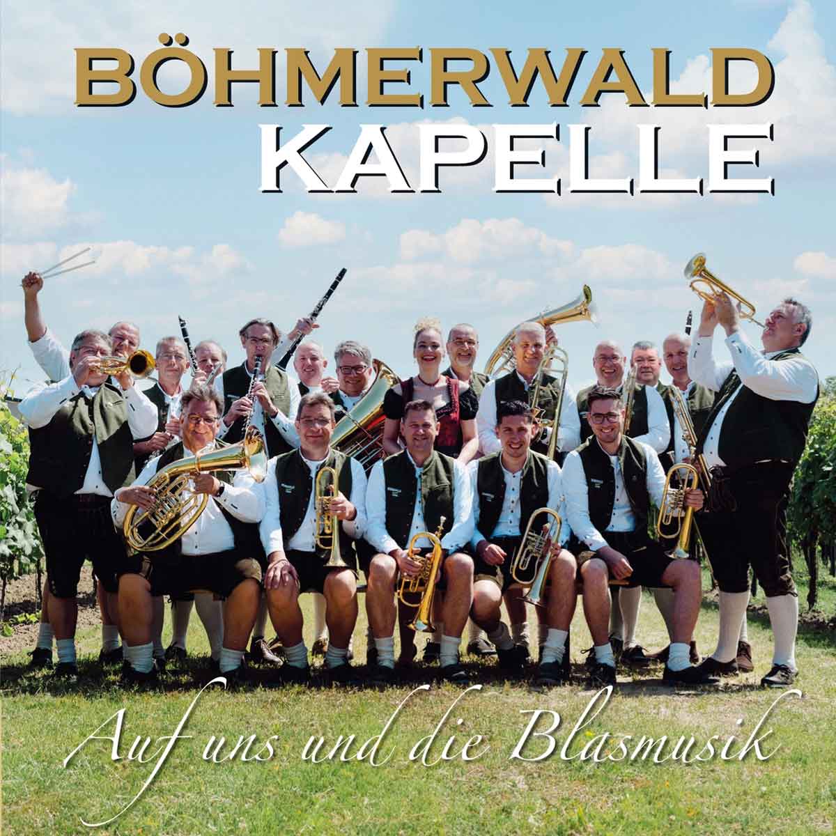 Auf uns und die Blasmusik